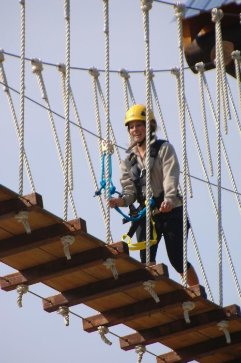 Cool River Adventures People on Ziplines